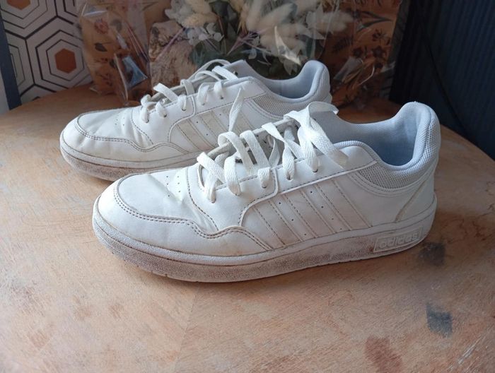 Basket adidas blanche - photo numéro 2