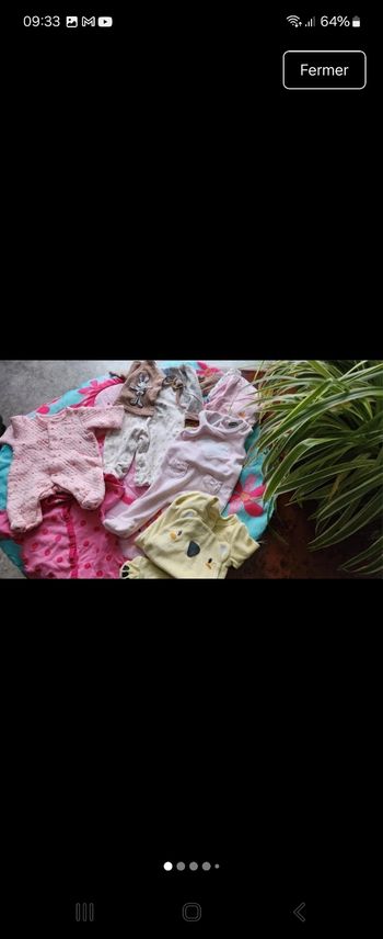 Lots vêtements fille