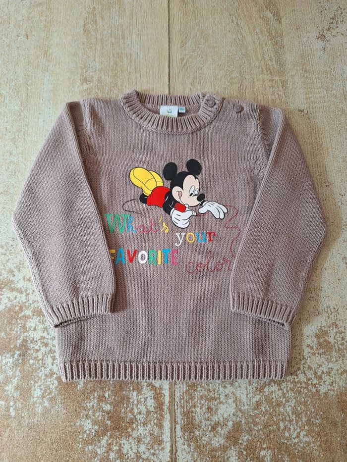 Pull Mickey Disney - 36 mois