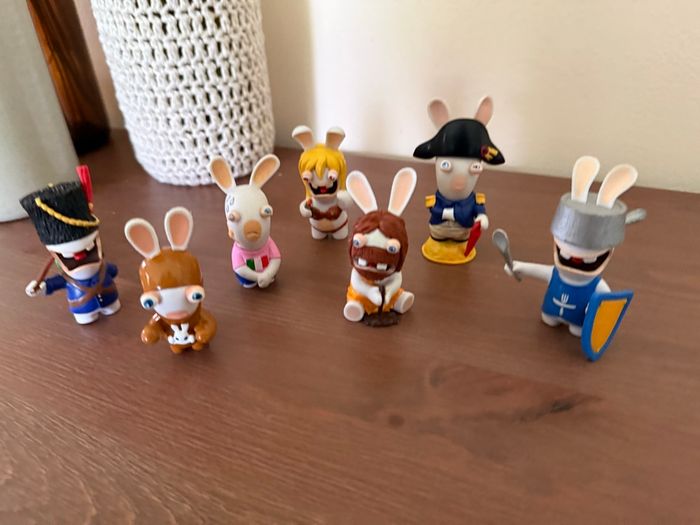 Lot de figurines lapins crétins - photo numéro 5