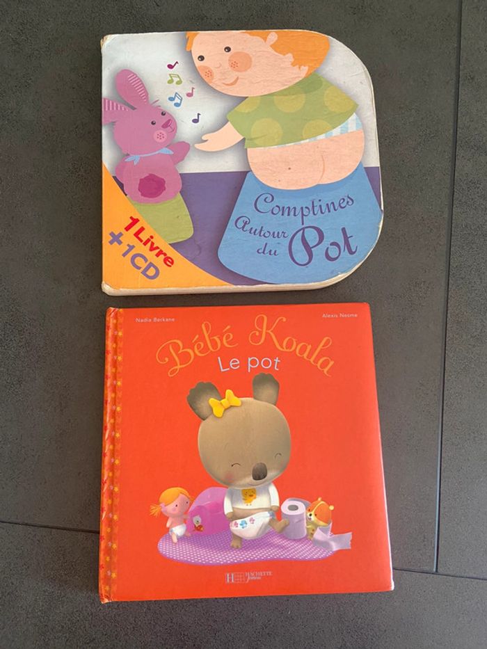 Livres sur la propreté / le pot