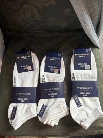 Lot de 3 packs de socks blanche
