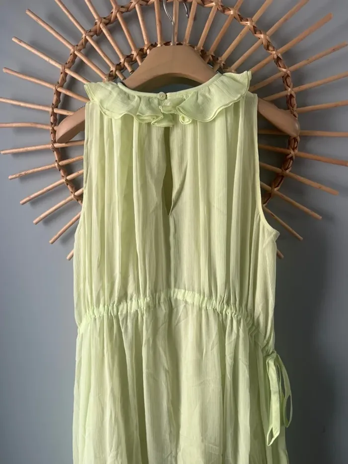 Magnifique robe été Carven modèle Crepon taille 38 neuve avec étiquette - photo numéro 9