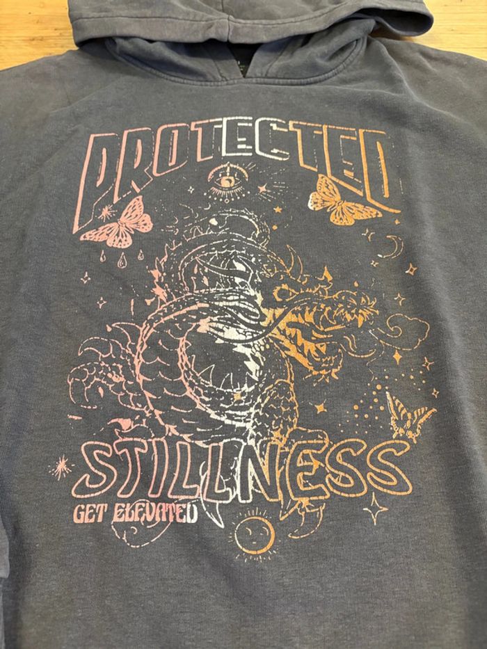 Sweat à capuches Kiabi taille xs - photo numéro 3