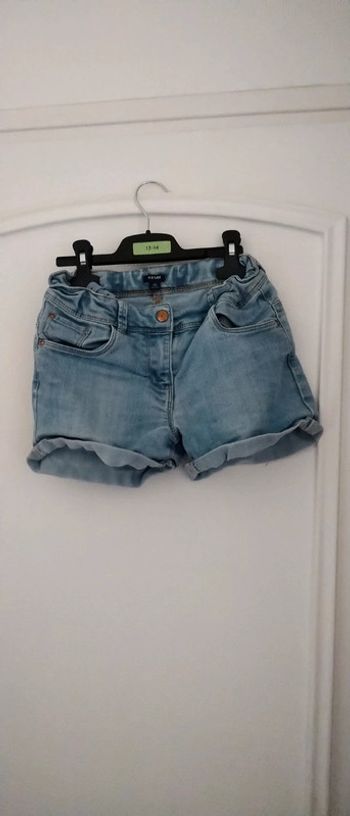 Short en jean bleu fille kiabi 12 ans