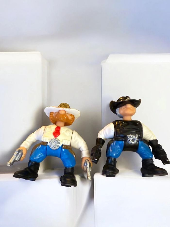 Lot De 5 Figurines Western Fisher Price avec cheval 1996-1997 #FisherPrice #Collection - photo numéro 10
