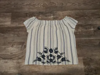 Blouse épaule dégagée