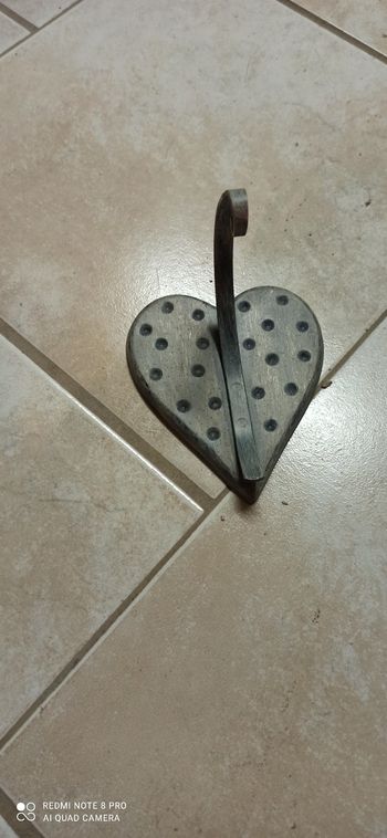 Accroche clés coeur