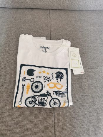 T shirt longues manches orchestra 10 ans