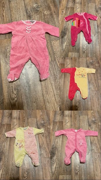 Lot fille en 1 mois, 31 articles