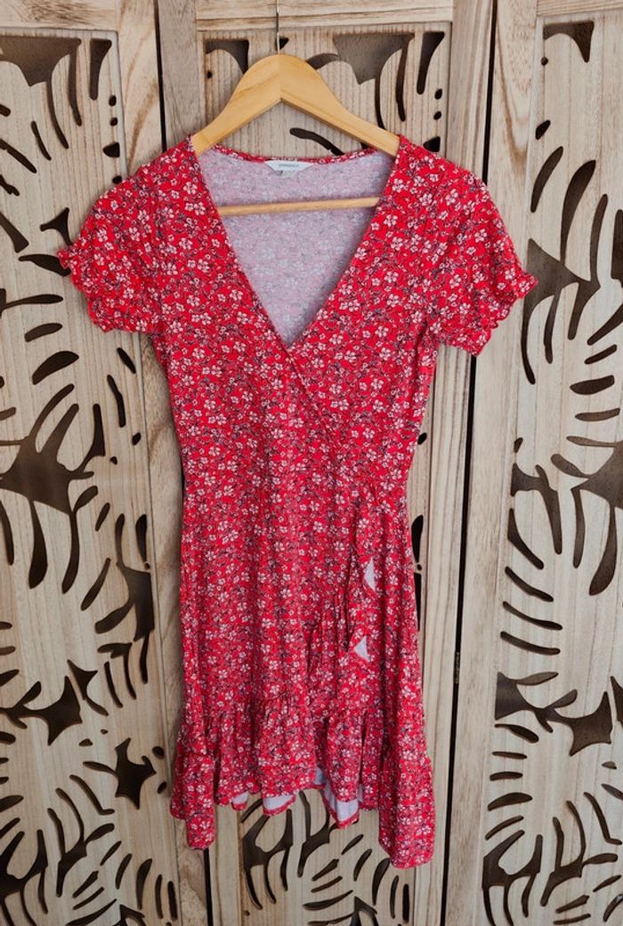 Robe fluide et légère imprimée fleurie Taille XS Springfield - photo numéro 5