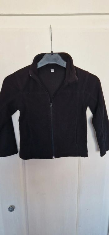 Polaire enfant noir 4 ans