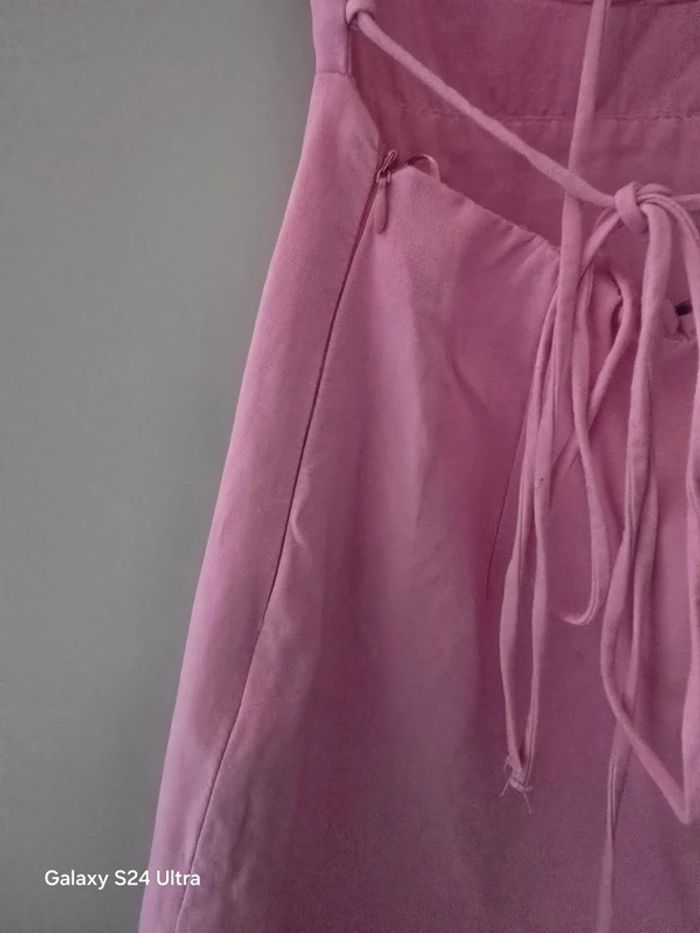 Robe rose - Zara - Taille XS - photo numéro 4