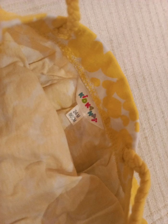 Belle combinaison combishort été coton a cœurs TU de 9 à 24 mois - photo numéro 3