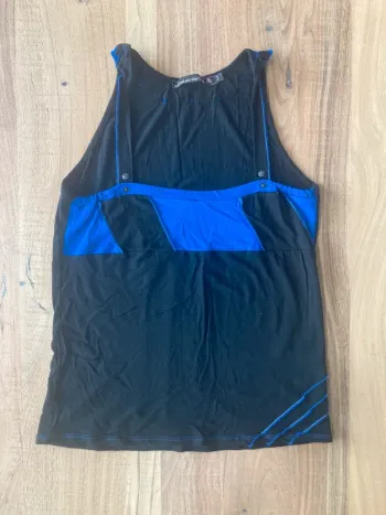 Haut noir et bleu - La Mode est à Vous - Taille 3