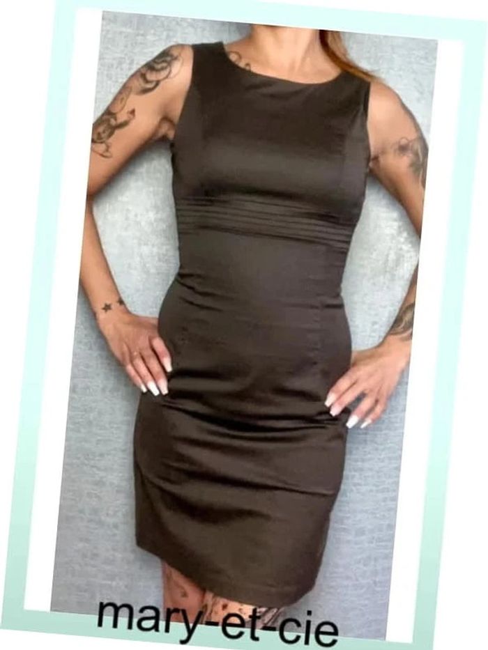 Robe moulante camaïeu taille 34 - 98 % coton, 2 % élasthane