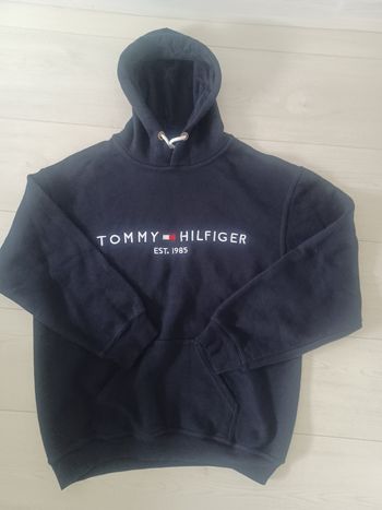 Sweat à capuche Tommy Hilfiger bleu marine Taille S