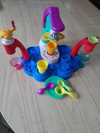 Glacier play doh