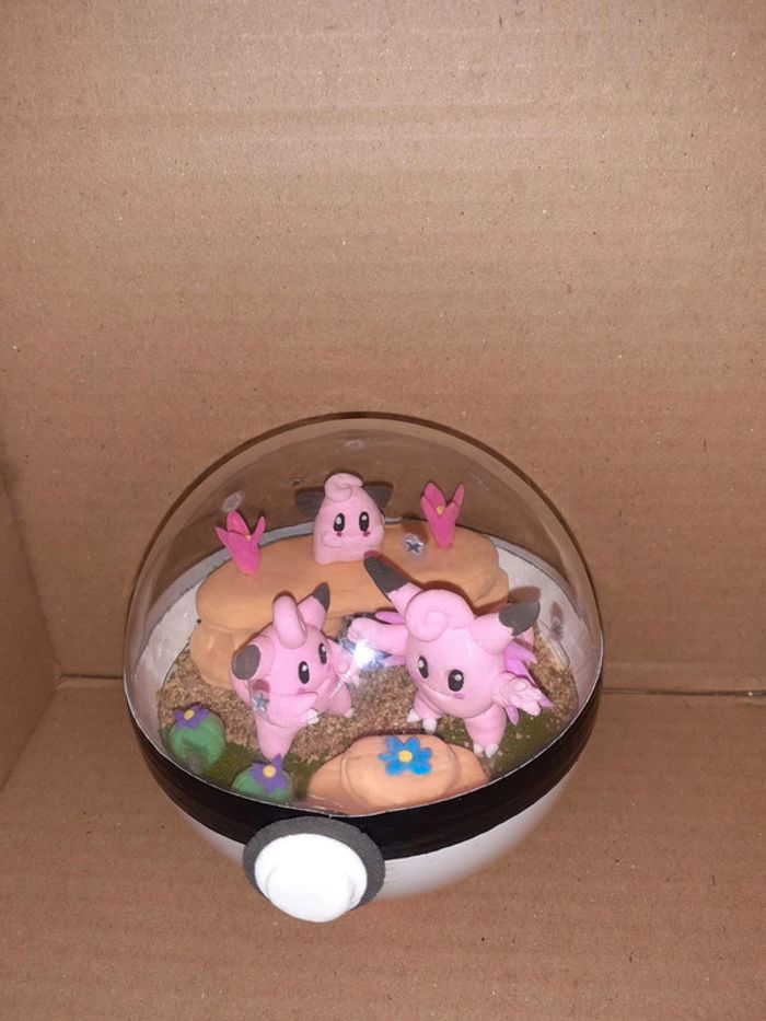 Terrarium pokemon évolution Melofee