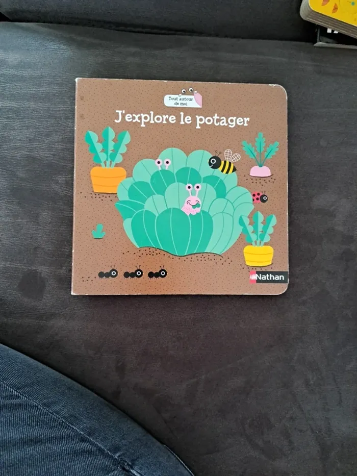 Livre j'explore le potager