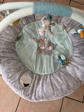 Tapis d’éveil Nattou bleu 