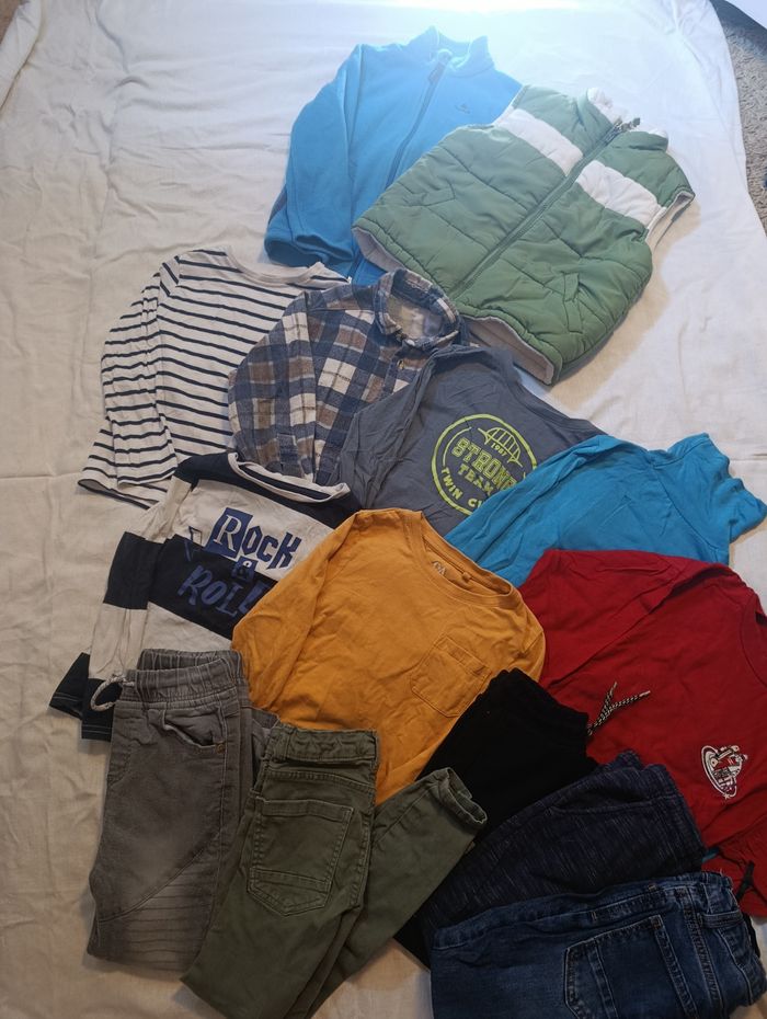 Lot de vêtements garçons