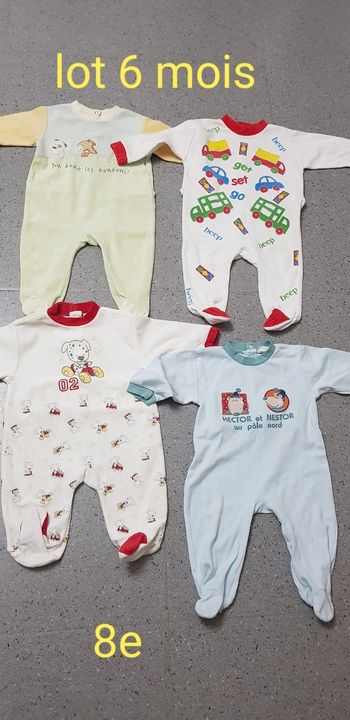 Grenouillères/pyjamas