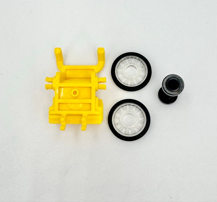 Lego City Accessoires : fauteuil roulant jaune - NEUF - photo numéro 7