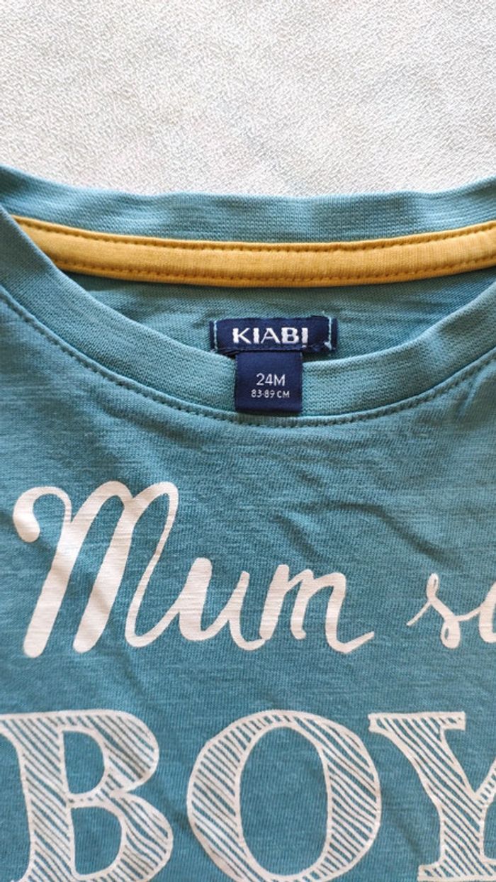T-shirt Kiabi 24 mois - photo numéro 2