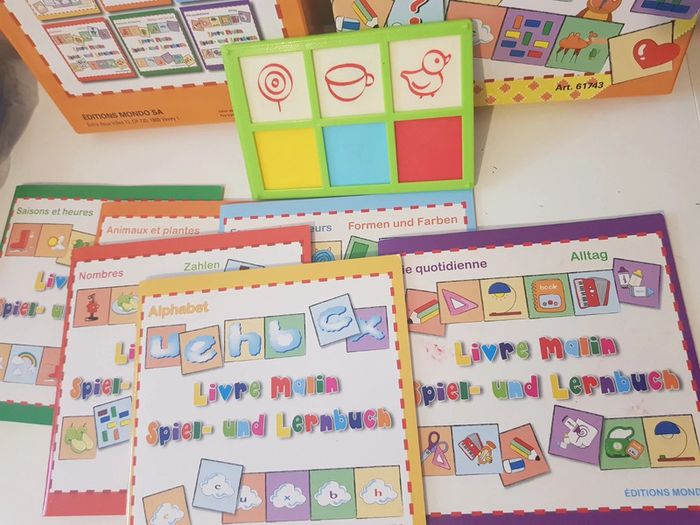 Jeu et livres d'apprentissage - photo numéro 2
