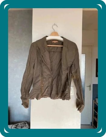 veste légère marron