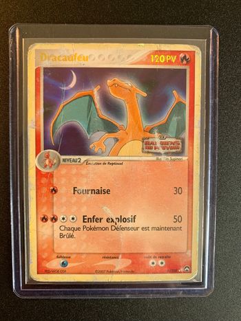 Carte Pokémon Dracaufeu stamp ex gardiens du pouvoir 6/108