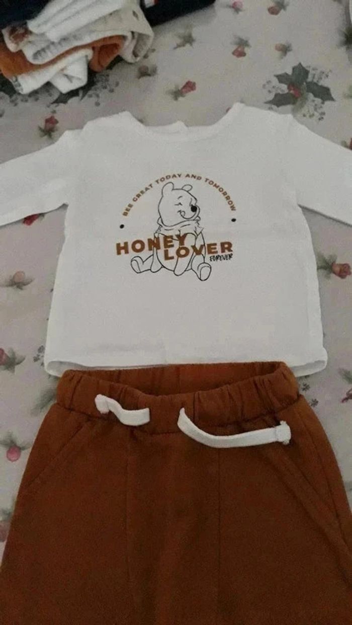 Ensemble 3 pièces Disney Baby 3 mois - photo numéro 2