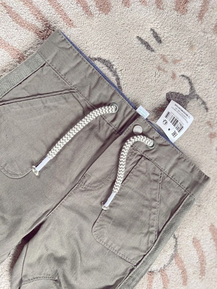 Pantalon kaki obaibi neuf 6 mois - photo numéro 5