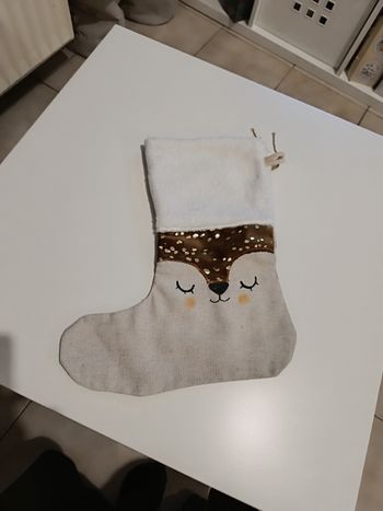Grande chaussette de Noël