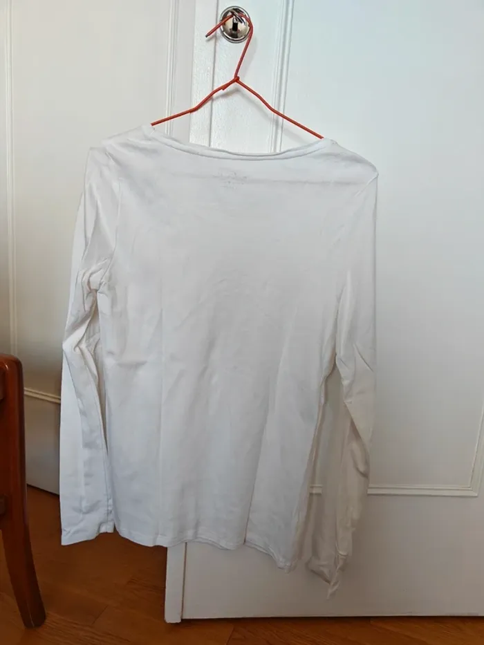 T-shirt blanc Esprit - photo numéro 2