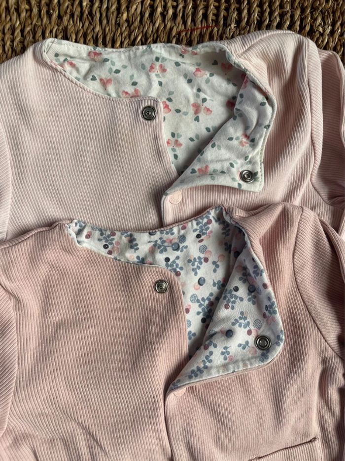 2 vestes réversibles twins - photo numéro 2