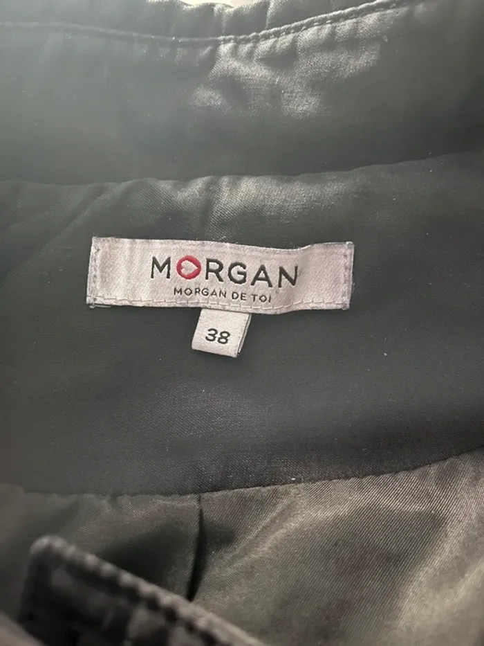 Trench à capuche noir Morgan / 222-GEDEO T38 - photo numéro 6