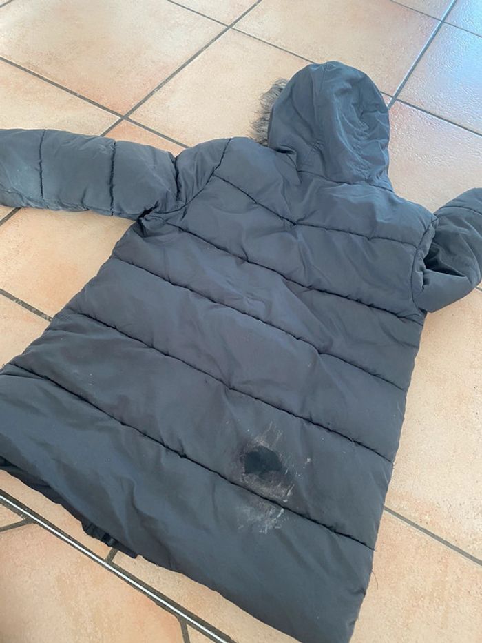 Manteau à capuche polaire primark 3/4 ans - photo numéro 3