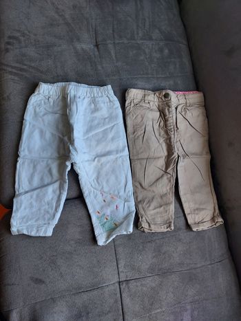 Pantalons légers 12 mois