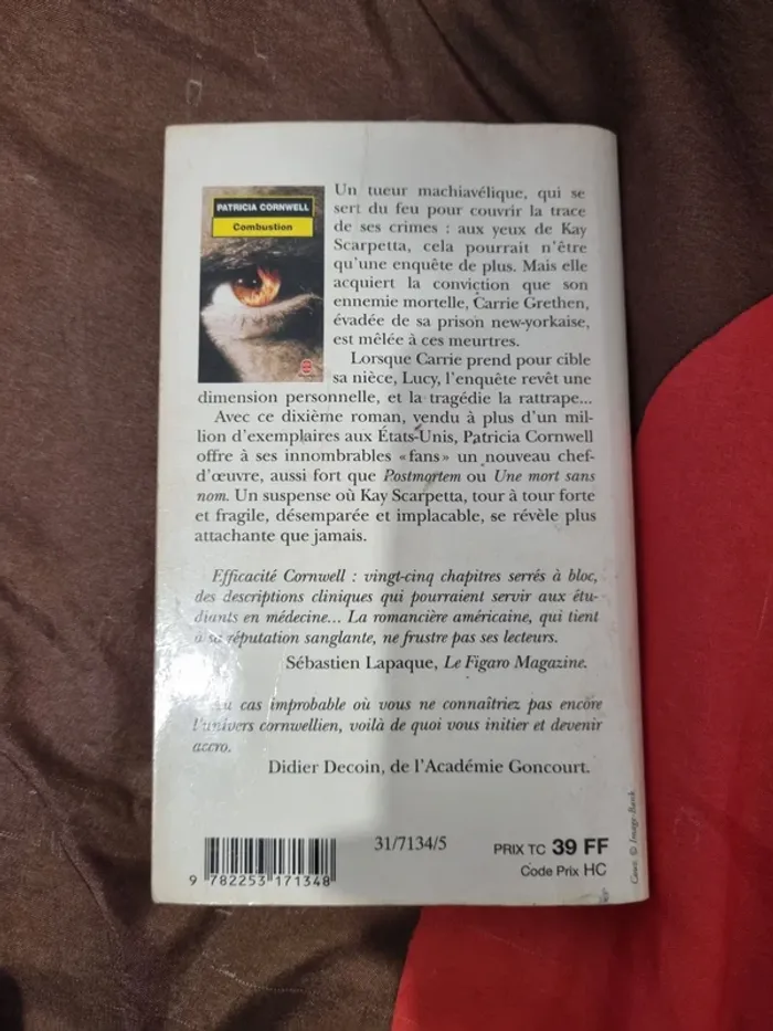 Livre combustion - photo numéro 2