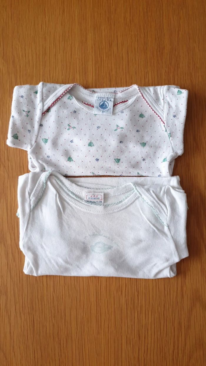 2 bodys longues manches