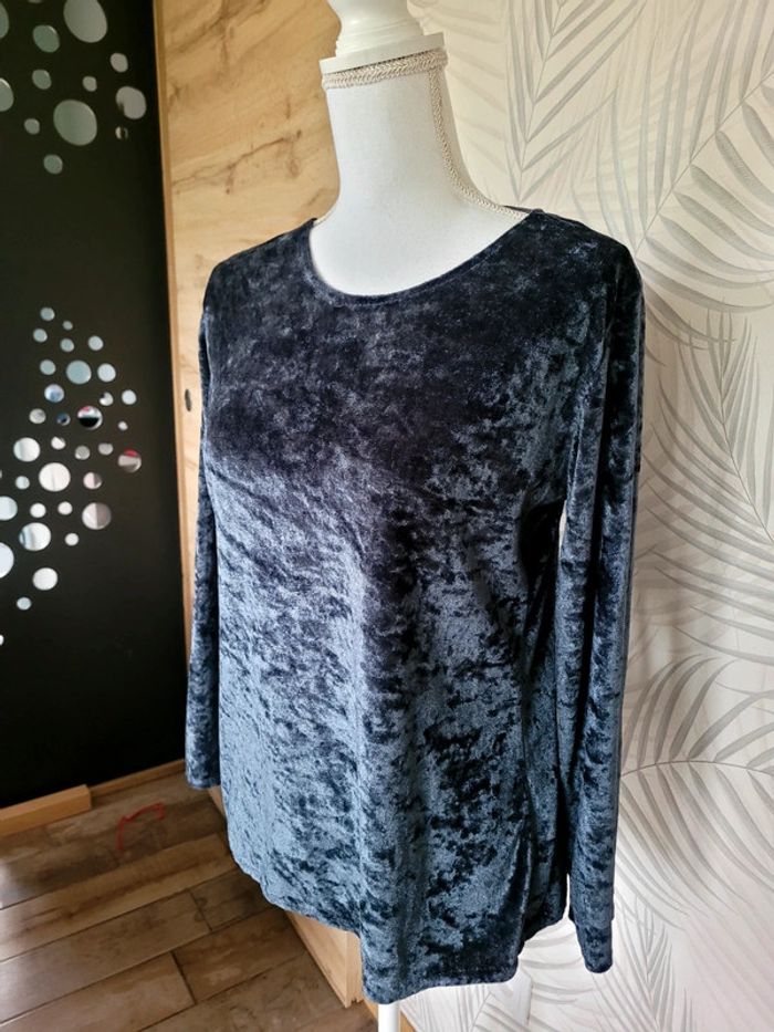 Haut femme velours taille M/L - photo numéro 2