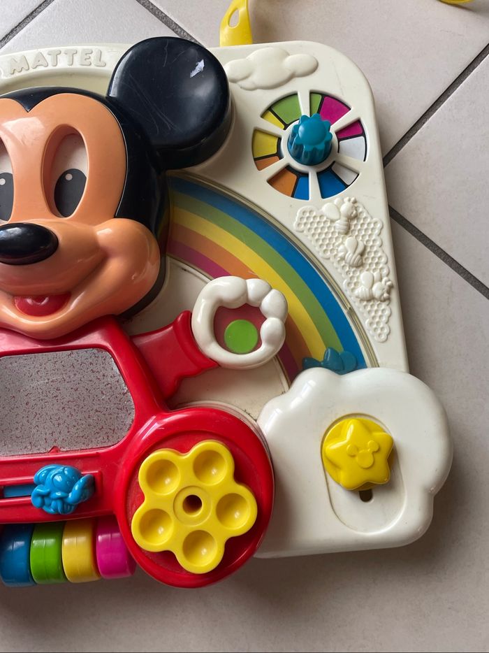 Tableau d’eveil vintage Mickey mattel - photo numéro 3