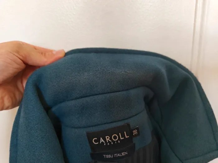 Manteau en laine marque Caroll - photo numéro 7