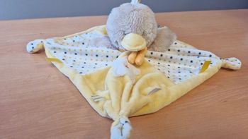 Doudou plat  canard poussin Mots d enfants