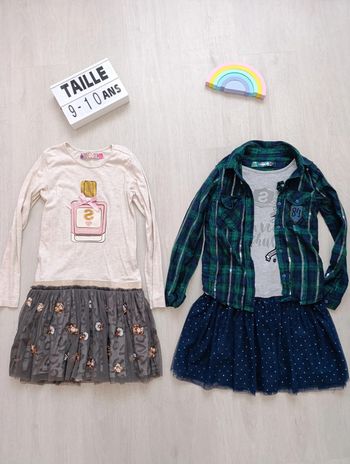 Lot 2 robes Desigual taille 9/10ans