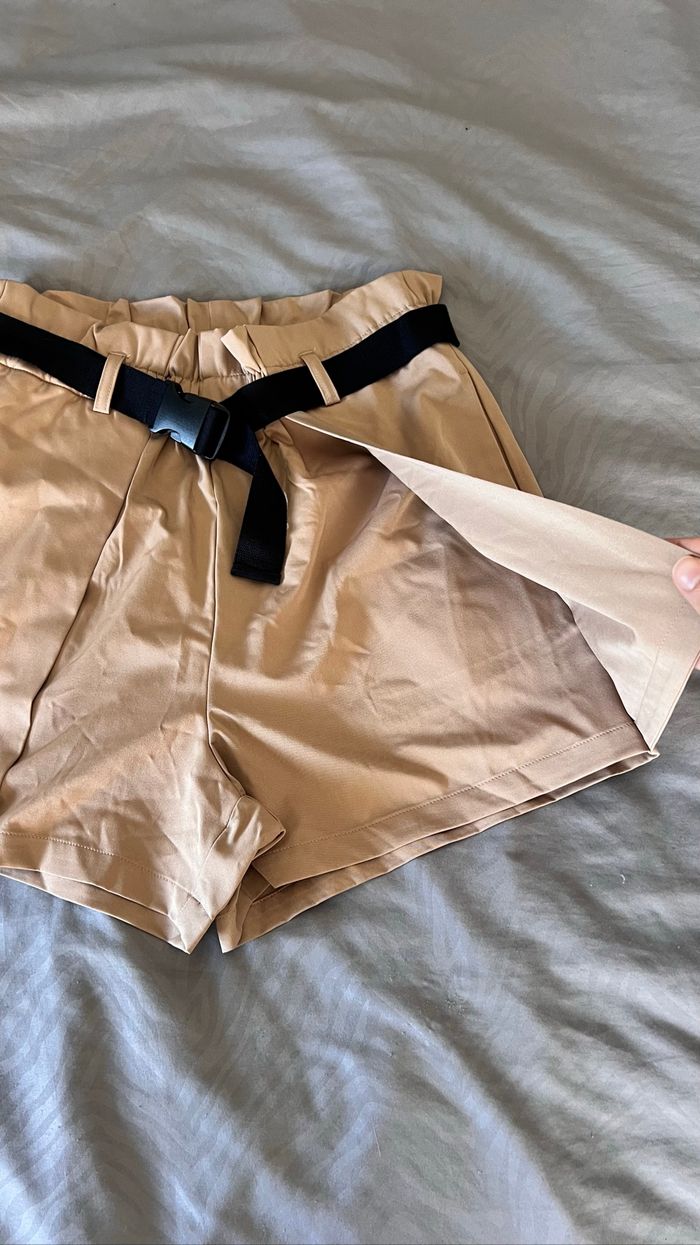 Short fluide avec ceinture - photo numéro 3