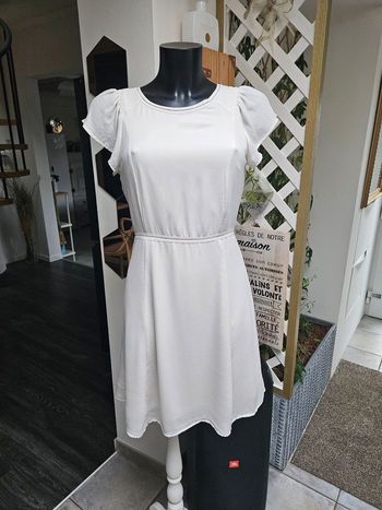 Robe crème H&M taille S
