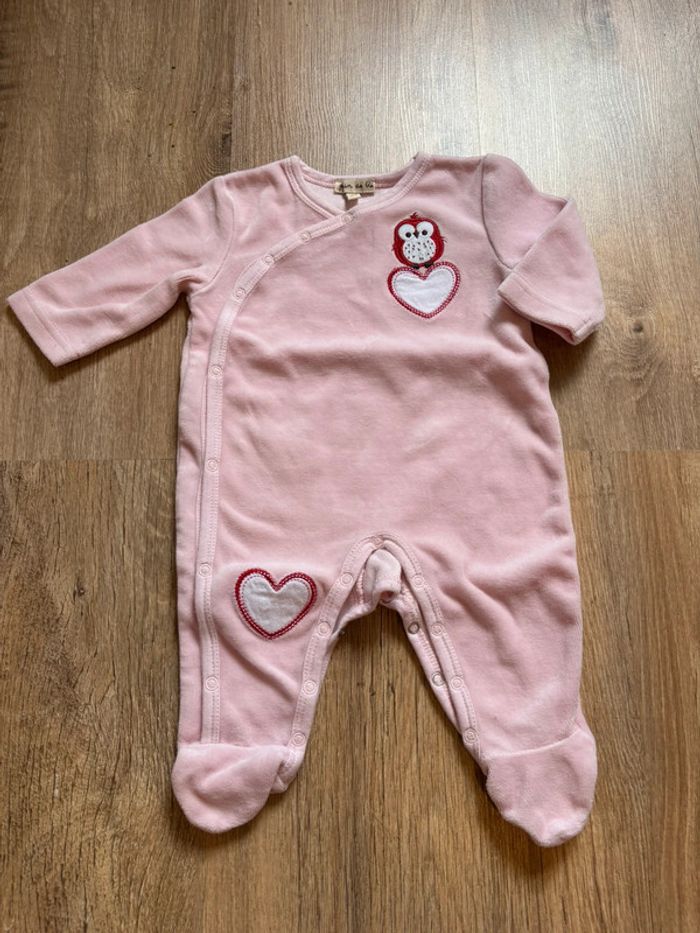 Pyjama velours 3 mois